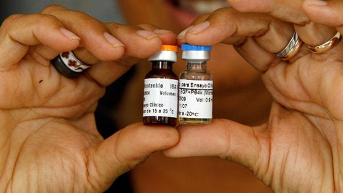 Cuban cancer vaccine trials US America Cimavax