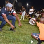 Mayor Messam in dance-off with little boy