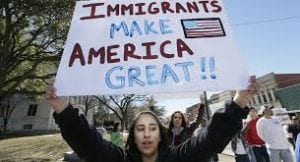 Thousands joined A Day Without Immigrants protest