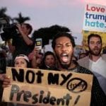 trump protest