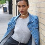 Canadian model Alyshia Akua Miller