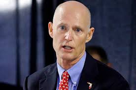 Rick Scott...being challenged by Chris King for Governor of Florida