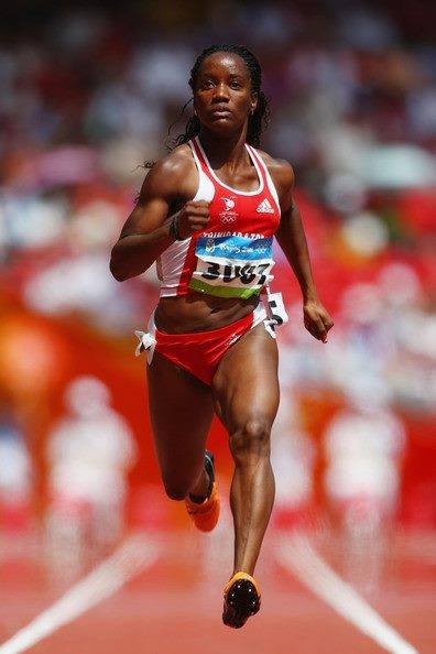Kelly-Ann Baptiste holds her own in short sprints