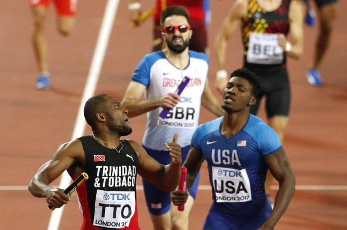 TNT relay team at world championships - Caribbean National Weekly News