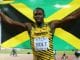 Bolt Surprised at His 100-meter Success Bolt crosses the 100-meter finish line - Caribbean National Weekly News