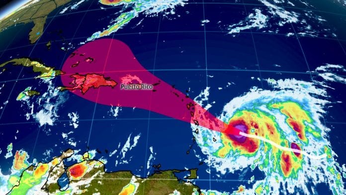 Hurricane Maria heads toward recently pummeled Leeward Islands - Caribbean National Weekly News