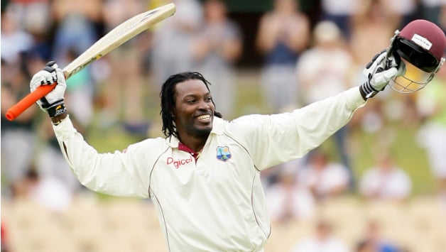 Chris Gayle during cricket tournament - Caribbean National Weekly News
