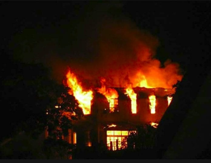 St. Lucia fire