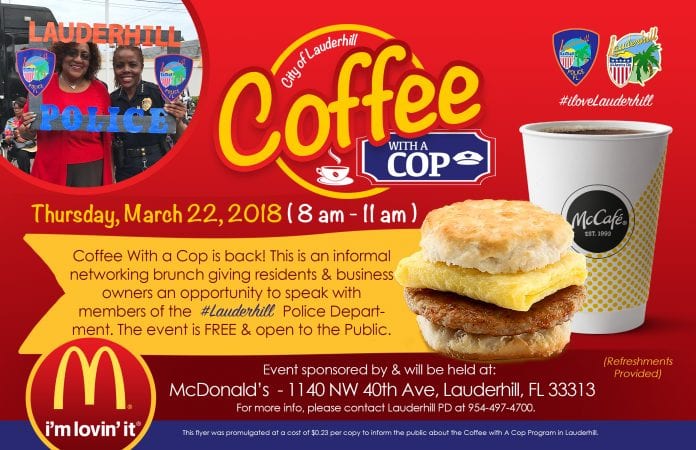 Coffee with a cop