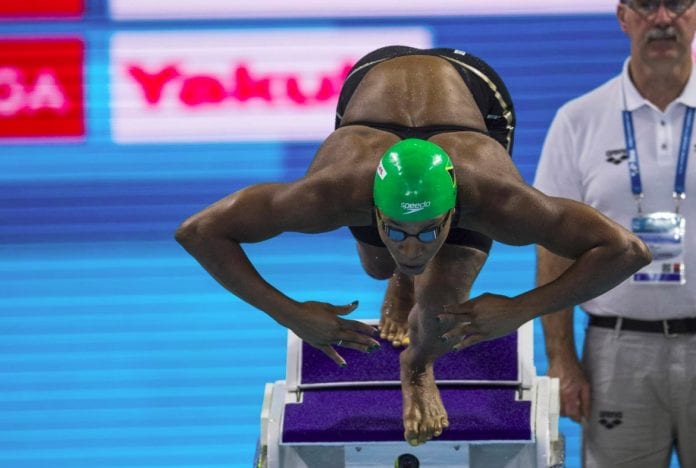 Alia Atkinson wins a silver