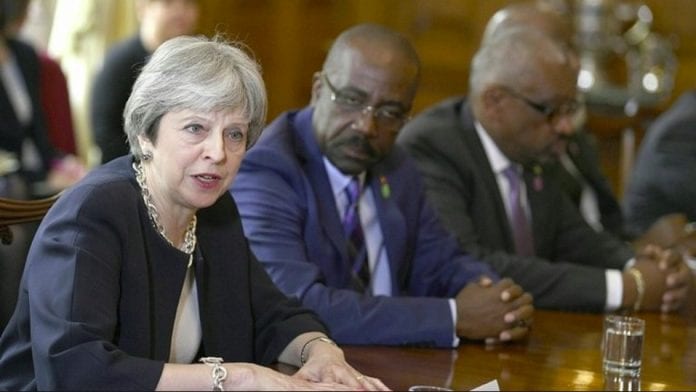 Theresa May Windrush