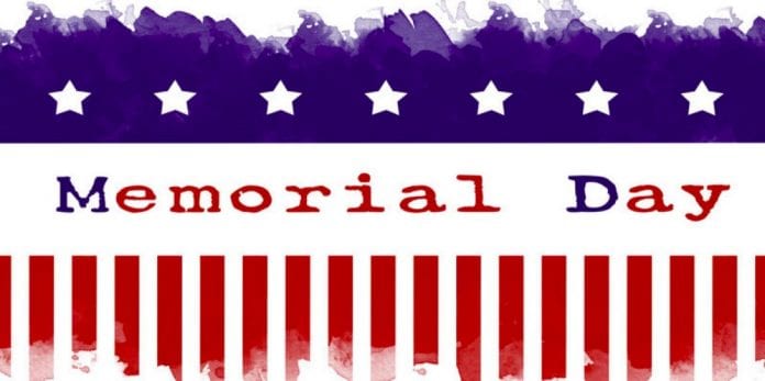 Memorial Day Closures