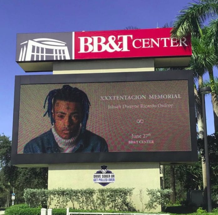 XXXTentacion memorial