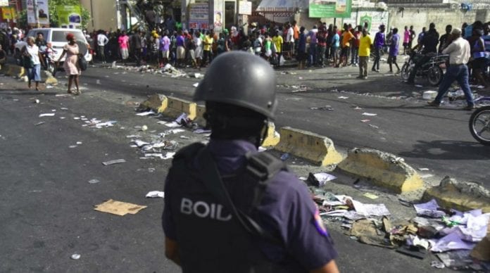 Travel warning Haiti protests