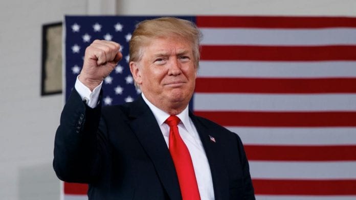 US President Donald Trump