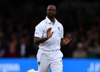 Kemar Roach advises youngster Shamar Joseph on navigating cricket’s distractions Roach and Seales push West Indies to brink of victory in Antigua thriller By Ben McLeod