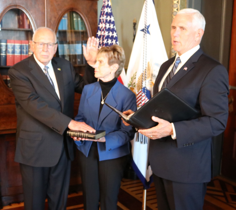 US VP Swear in New US Ambassador to Jamaica CNW Network