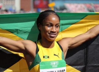 Jamaican sprint sensation Briana Williams partners with 7venz Media Agency for career advancement Briana Williams