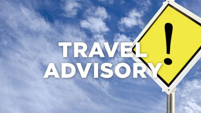 travel advisory Bahamas