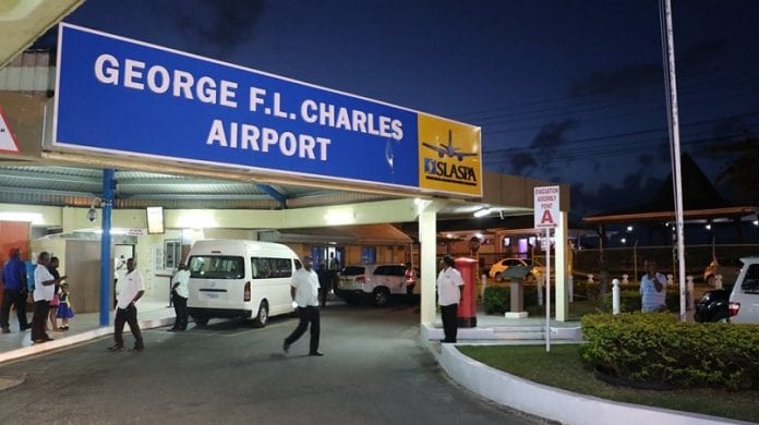 st lucia airport
