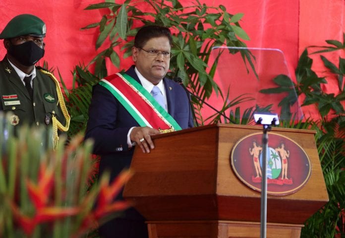 President of Suriname, Chan Santokhi