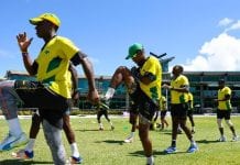 Chase and Bishop weave web of destruction as Scorpions crumble Jamaica Scorpions