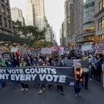 Election 2020 Protest New York