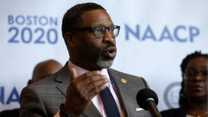 NAACP President Derrick Johnson