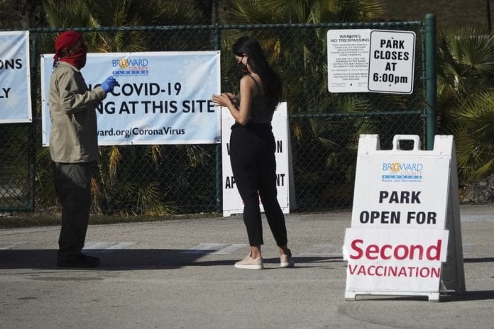 Florida vaccine site