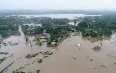 Flood rains in Haiti