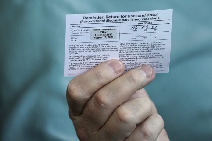 florida vaccine card