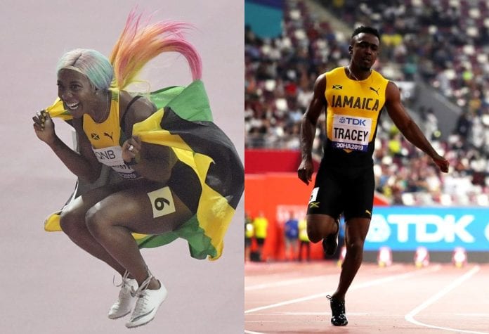 fraser-pryce and tracey