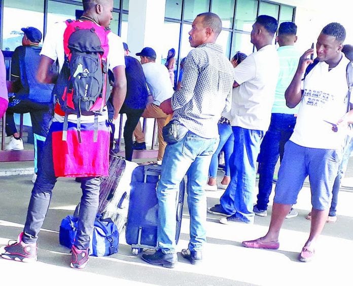 guyana illegal haitians