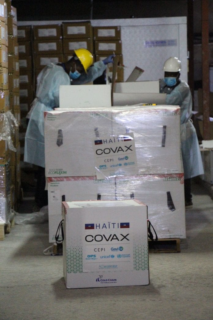 haiti vaccines covax