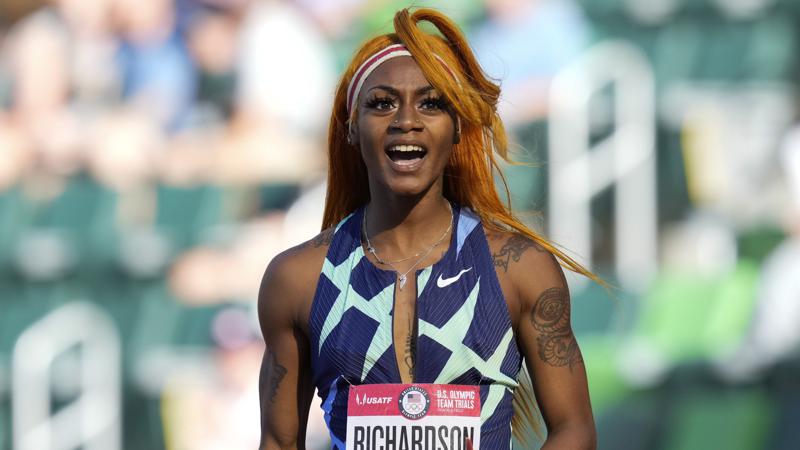Sha'Carri Richardson beats Elaine Thompson-Herah in Switzerland
