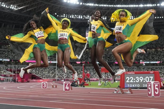 jamaican olympic relay