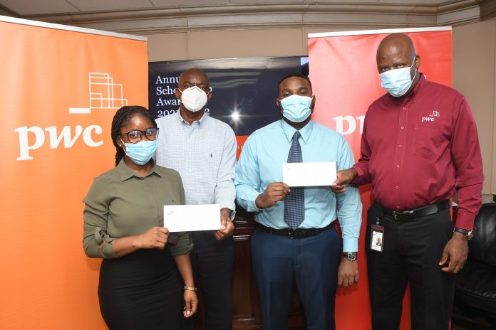 2021 PWC scholarship winners