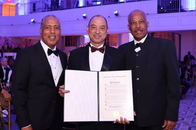 Grace Kennedy receives US Congressional Proclamation in New York