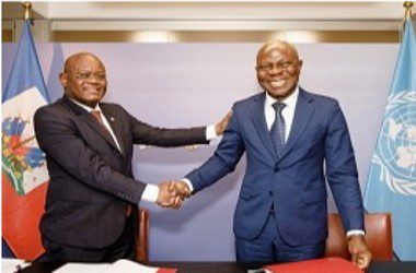 Haiti Signs agreement with the International Fund for Agricultural Development