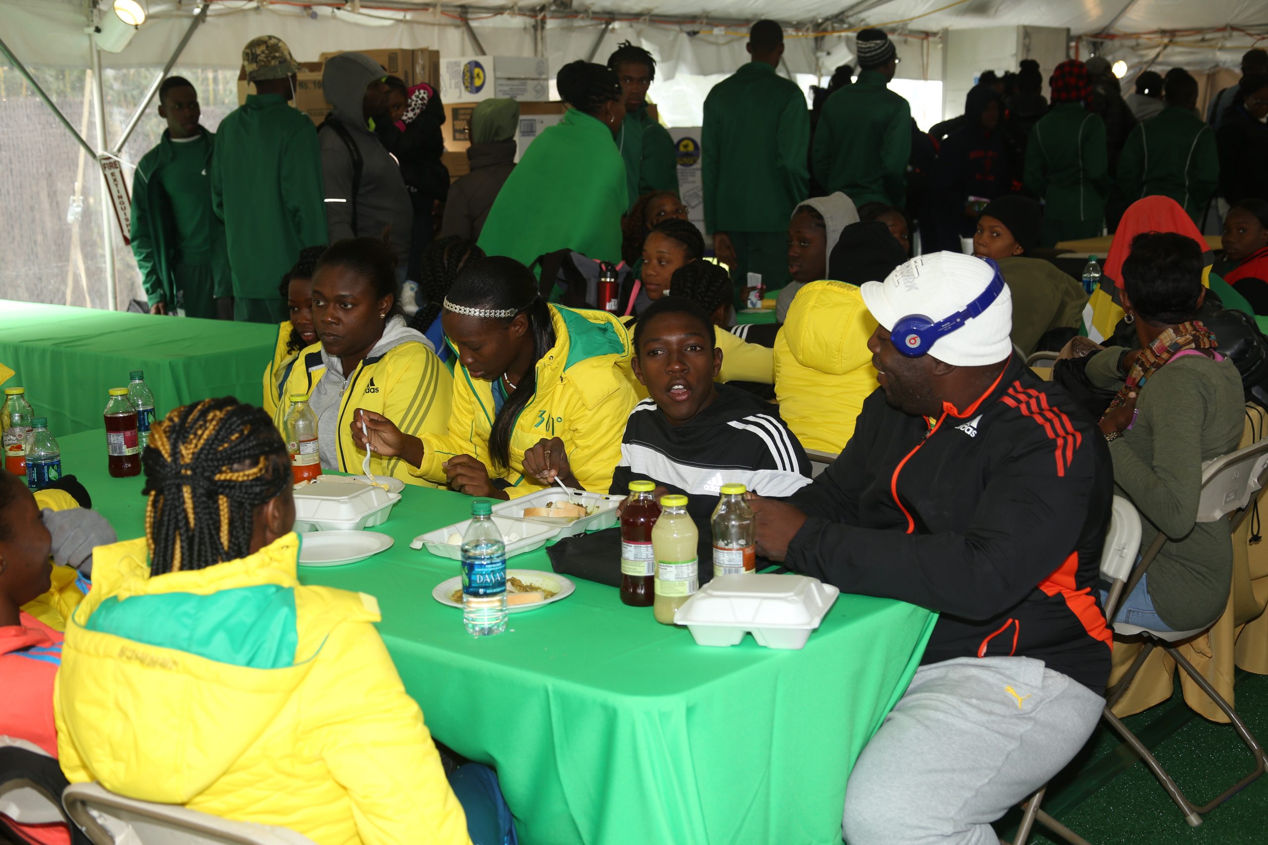 Team Jamaica Bickle hosting athletes