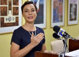 Jamaica’s Foreign Affairs minister clarifies position on Israel-Gaza war Jamaica Minister of Foreign Affairs and Foreign Trade Kamina Johnson Smith.