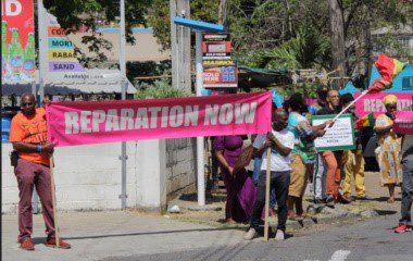 St. Vincent protesters call for reparations