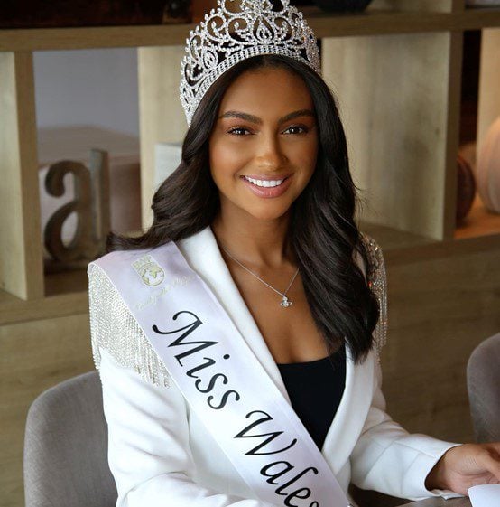 Darcey Corria First Woman of Color Crowned Miss Wales is of Jamaican Heritage