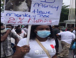 Trinidad Public sector unions demonstrate for higher wages
