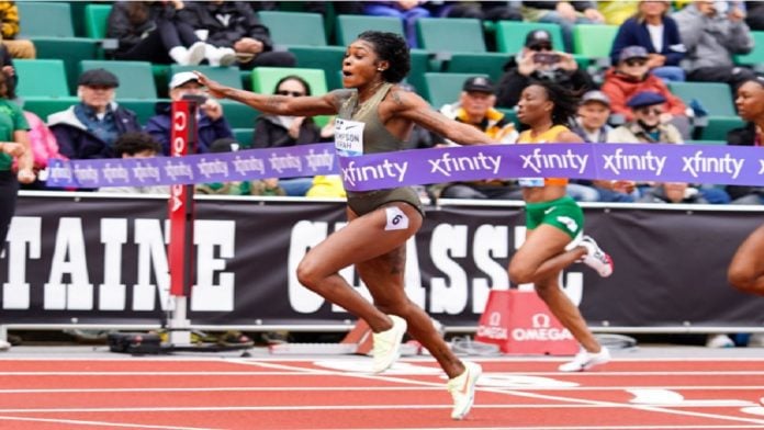 Thompson-Heraj, Fraser-Pryce score wins at Prefontaine Classic