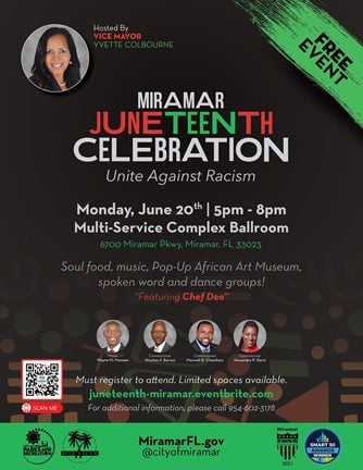Miramar to host 2022 Juneteenth Celebration