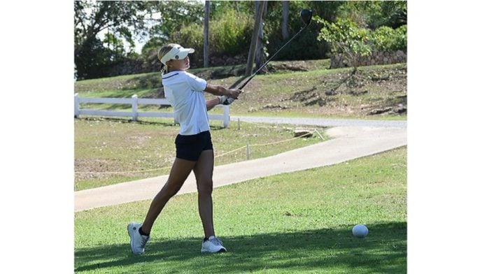 Samantha Azan is best placed Jamaican at Caribbean Junior Golf Championship