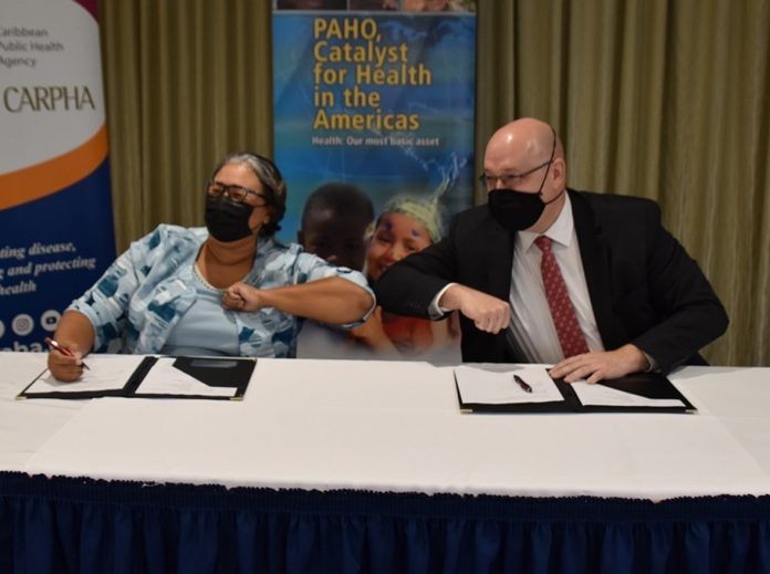 CARPHA and PAHO sign subsidiary agreement to improve regional public health