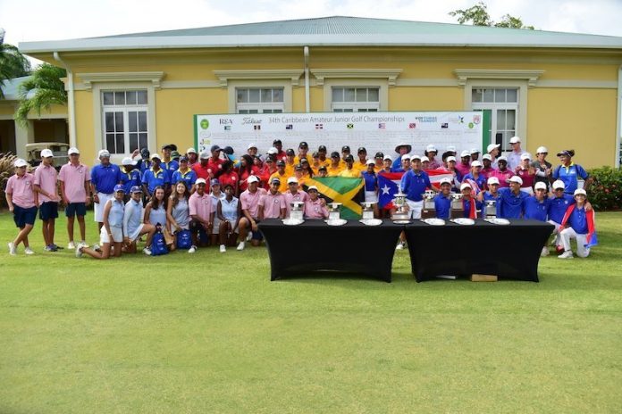 Jamaica junior golfers return with historic trophies from Caribbean Championship