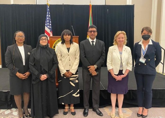 US Ambassador to Guyana Sara-Ann Lynch